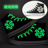 One Piece Cosplay Canvas Shoes Luffy & law