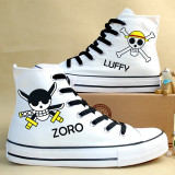 One Piece Cosplay Canvas Shoes Luffy & law