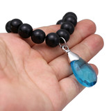 Sword Art Online Bracelets Yuis Heart Blue Crystal