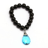 Sword Art Online Bracelets Yuis Heart Blue Crystal