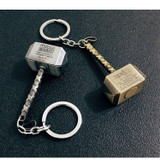 Key Chain Mjolnir Warrior Thor Hammer