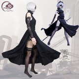 Black Dress Lace Sexy Cosplay
