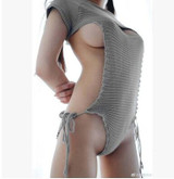 Sexy  Cosplay Backless Virgin Killer