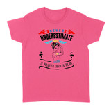 Never Underestimat An Autism Mom - Tees - Standard Women's T-shirt