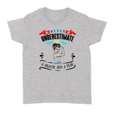 Never Underestimat An Autism Mom - Tees - Standard Women's T-shirt