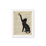 Cats & Books - Matte Canvas (1.25")