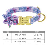 Personalized Pet Collars Engraved ID Tag