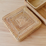 Gleicheniaceae Storage Tray | Multifunction Tray | Rattan - Bamboo Tray |