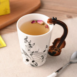 Creative Musical Instrument Ceramic Mug