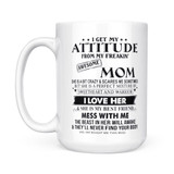 My Awesome Mom - White Mug