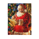 Santa writing letter  - Sherpa Blanket