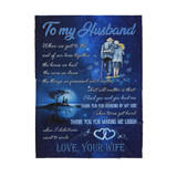 To my husband - Sherpa Blanket