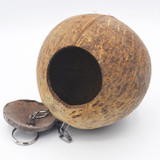 Natural Coconut Shell Bird Nest House