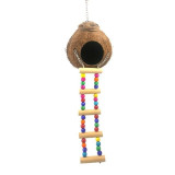 Natural Coconut Shell Bird Nest House