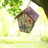 Hanging Bird Nest Wooden House