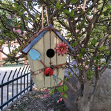 Hanging Bird Nest Wooden House