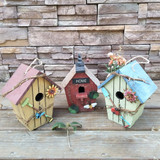 Hanging Bird Nest Wooden House
