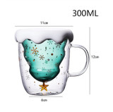 Cute Christmas Tree Star Cup