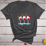 Funny Christmas Santa Claus Women T-Shirt