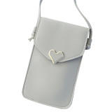 Transparent Touch Screen Practical Mobile Phone Bag Purse