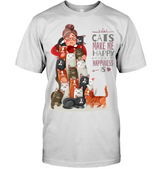 Cats make me happy