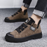 PU Leather Male Waterproof sneaker Boots