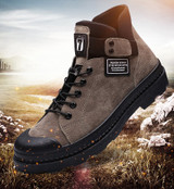 PU Leather Male Waterproof sneaker Boots