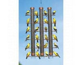 Copper Finches Favorite 3-tube Bird Feeder