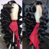 Deep Wave 13x6 Lace Front Wig Baby Hair Brazilian Remy Pre plucked 360