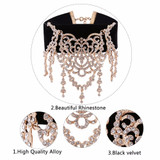 Black Velvet Choker Necklace