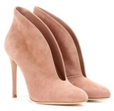 Peep Toe Suede Autumn Lady Heels