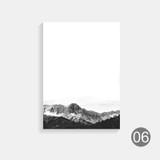 Nordic Canvas  Black And White Paintings For Living Room Wall Art Posters Home Room Decor