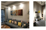 Large 3D canvas painting in the living room bedroom restaurant interior decoration picture wall art hand painted oil painting