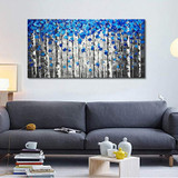 Large 3D canvas painting in the living room bedroom restaurant interior decoration picture wall art hand painted oil painting