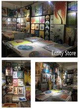 Large 3D canvas painting in the living room bedroom restaurant interior decoration picture wall art hand painted oil painting