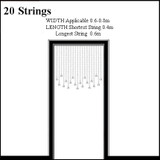 Handmade Crystal Bead Curtain
