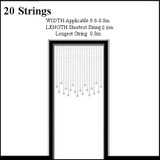 Handmade Crystal Bead Curtain