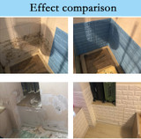 PE Foam 3D Wall Stickers Brick Pattern Waterproof Self stickers on the wall Room Home Decor For Kids Bedroom Living Room Sticker