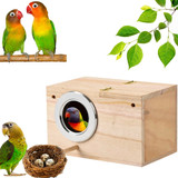Parakeet Nest Box Bird House