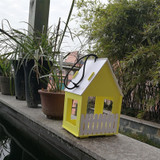Wooden Ventilation Bird House
