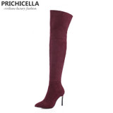 thigh high booties size34-42