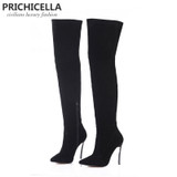 thigh high booties size34-42