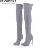thigh high booties size34-42