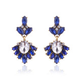 Drop rhinestone earrings