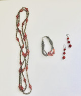 CARNELIAN STONE JEWELRY SETS