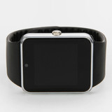 GT08 1.54" Touch Screen SIM Card Bluetooth Smart Wrist Watch Phone Mate for Android & iOS Silver