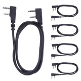 5 Piece Handheld Radio 2 Pin Copy Cable