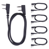 5 Piece Handheld Radio 2 Pin Copy Cable