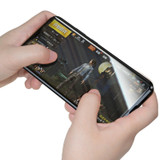 For Samsung Galaxy S20 Ultra Magnetic Metal Frame Double-sided Tempered Glass Case(Black)