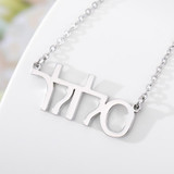Custom Hebrew Name Necklaces